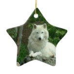 Arctic Wolf Ornament