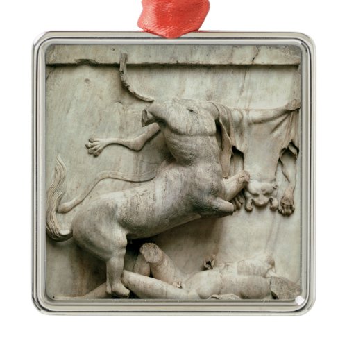 A Centaur triumphing over a Lapith Metal Ornament