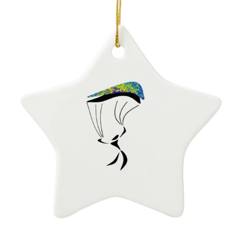 Aerodynamics Ceramic Ornament