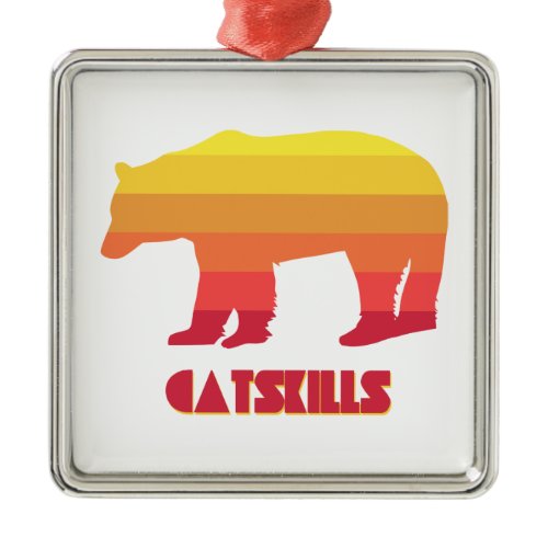 Catskills Bear Metal Ornament