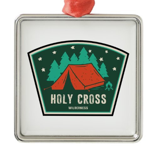Holy Cross Wilderness Colorado Camping Metal Ornament