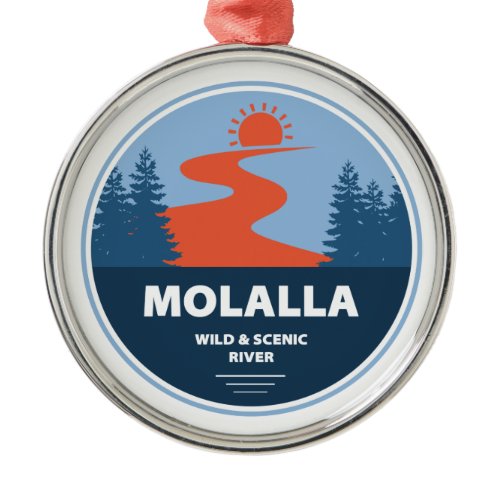 Molalla Wild And Scenic River Metal Ornament