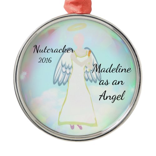 Personalized Nutcracker Ornament - Angel
