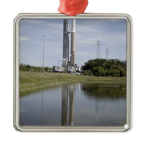 The Atlas V/Centaur arrives on the launch compl Metal Ornament