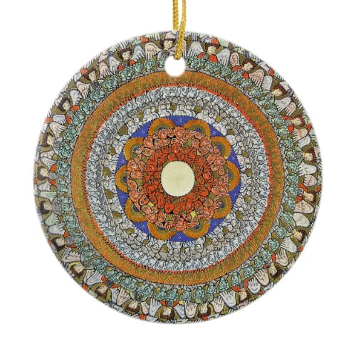 The Choirs of Angels - Hildegard von Bingen Ceramic Ornament