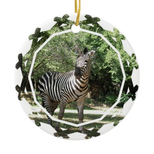 Zebra Ornament